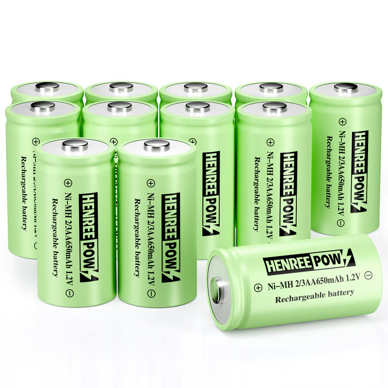 Henreepow 1,2 V 600 mAh AA Ni-MH Nabíjateľné batérie